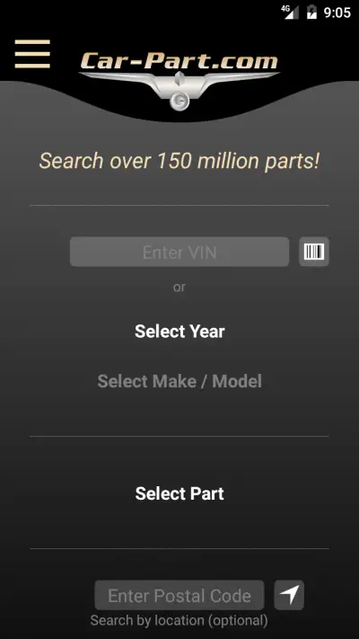 Car-Part.com Used Auto Parts screenshot 1
