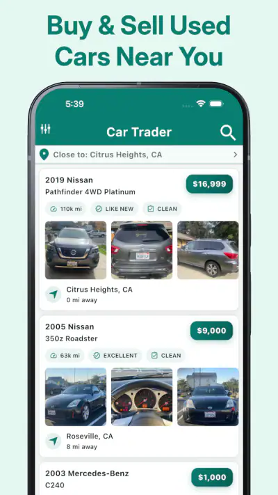 Car Trader – Buy & Sell Cars screenshot 1