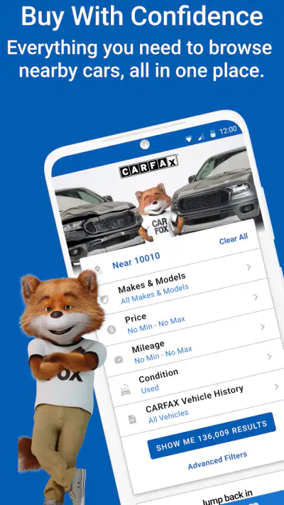 CARFAX - Shop New & Used Cars screenshot 1