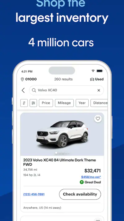 CarGurus: Used & New Cars screenshot 1