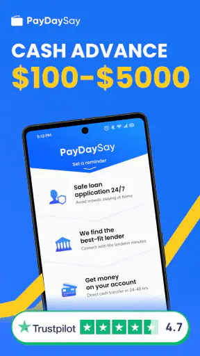 Cash Advance Now - PayDaySay screenshot 1