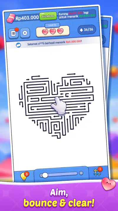 Cash Arrows screenshot 1