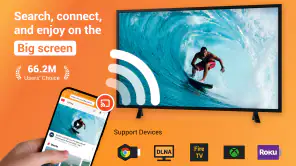 Cast to TV, Chromecast & Roku screenshot 1