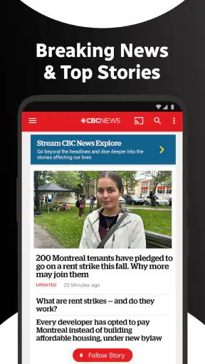 CBC News: Breaking & Local screenshot 1