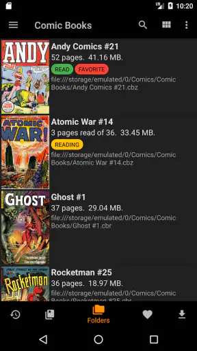 CDisplayEx Comic Reader screenshot 1