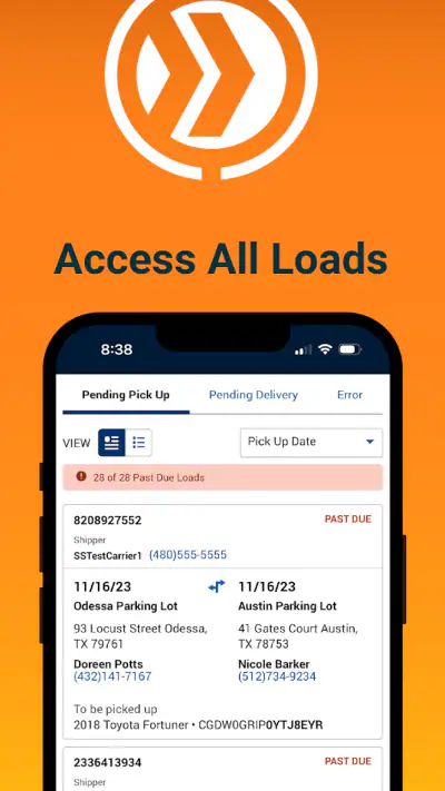 CentralDispatch Carrier Hub screenshot 1