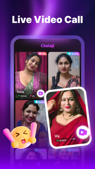ChaloJi: Video Chat & Joy Chat screenshot 1