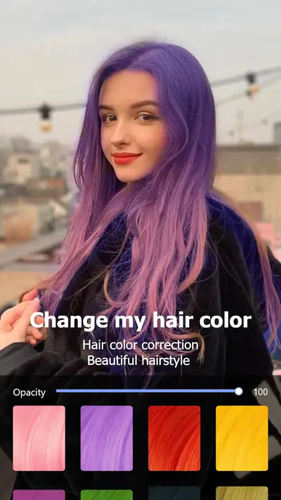 Change my hair color screenshot 1