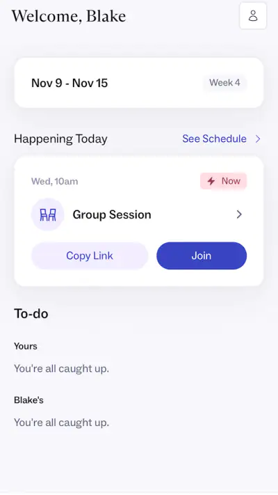 Charlie Health screenshot 1