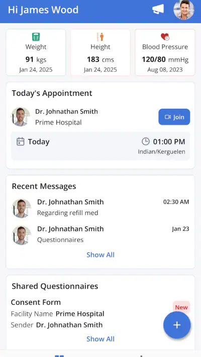 Charm mPHR screenshot 1