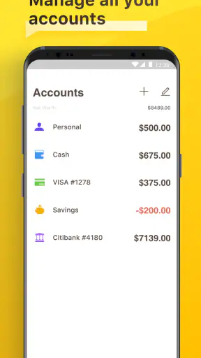 Checkbook - Account Tracker screenshot 1