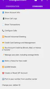 Cheogram (Jabber, Call, Text) screenshot
