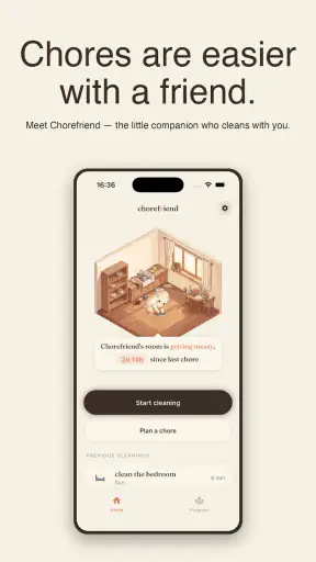 Chorefriend: Cleaning Schedule screenshot 1