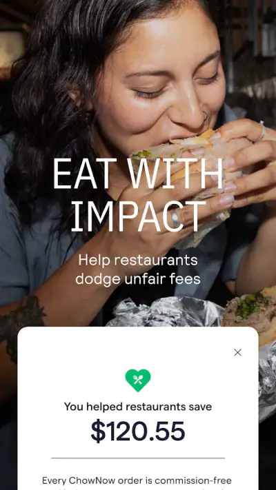 ChowNow: Local Food Ordering screenshot 1