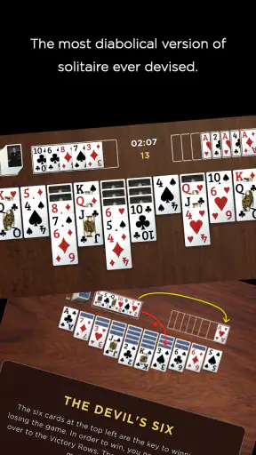 Churchill Solitaire Card Game screenshot 1
