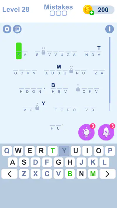 CipherWord Master screenshot 1