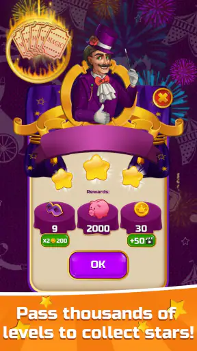 Circus Words: Magic Puzzle screenshot 1