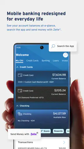 Citi Mobile® screenshot 1