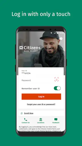 Citizens Bank Mobile Banking screenshot 1