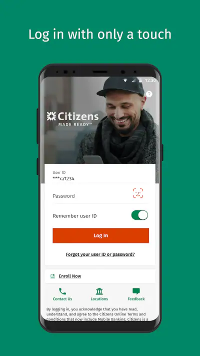 Citizens Bank Mobile Banking screenshot 1
