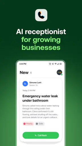 Clara - AI Receptionist screenshot 1