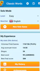 Classic Words Plus screenshot