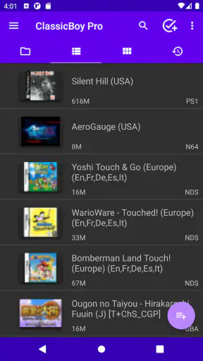 ClassicBoy Pro - Game Emulator screenshot 1