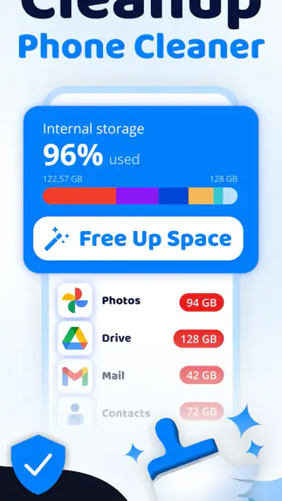 Cleanup: Phone Storage Cleaner screenshot 1