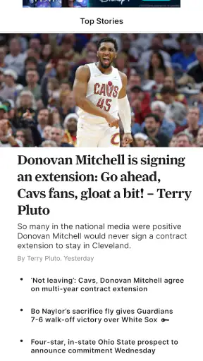 cleveland.com screenshot 1