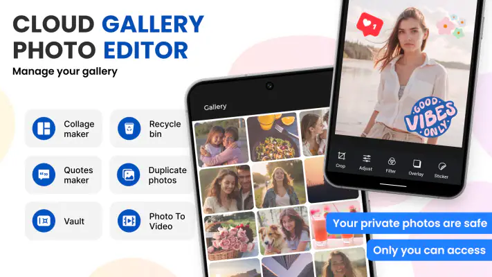 Cloud Gallery - Photo Editor screenshot 1