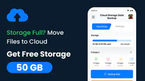 Cloud Storage: Data Backup screenshot 1