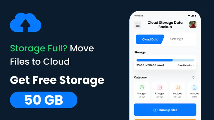 Cloud Storage: Data Backup screenshot 1