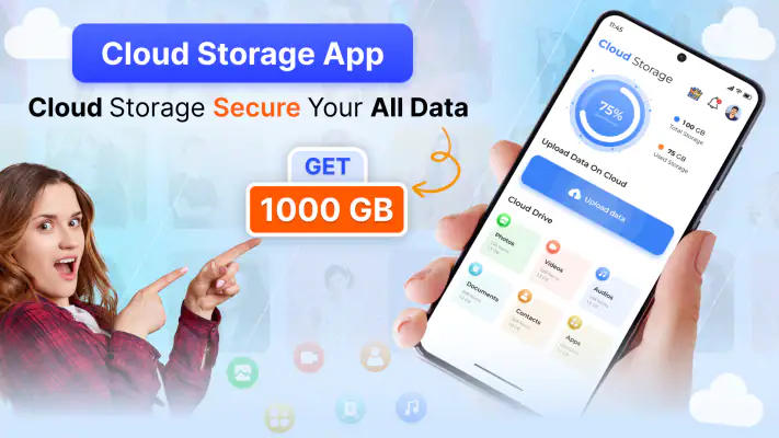 Cloud Storage Drive Backup app screenshot 1