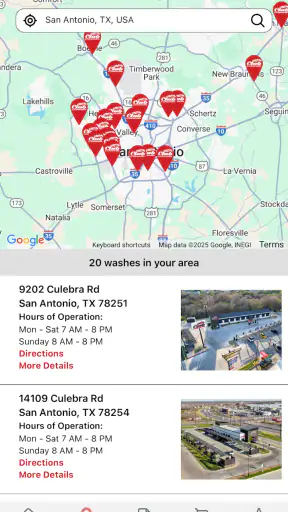 Club Car Wash Mobile App screenshot 1
