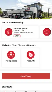 Club Car Wash Mobile App screenshot 8