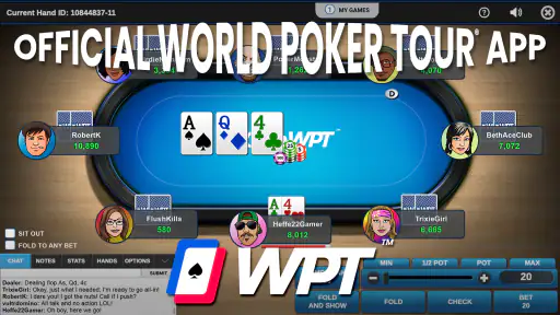 ClubWPT: Free Poker, Casino screenshot 1