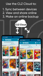CLZ Comics comic book database screenshot