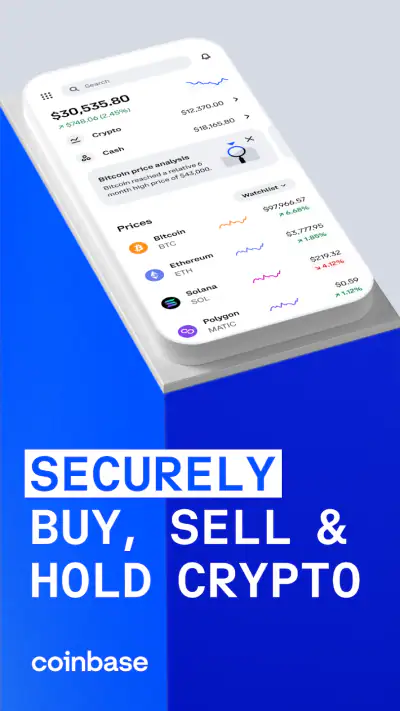 Coinbase: Buy BTC, ETH, SOL screenshot 1