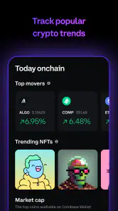 Coinbase Wallet: NFTs & Crypto screenshot
