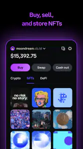Coinbase Wallet: NFTs & Crypto screenshot