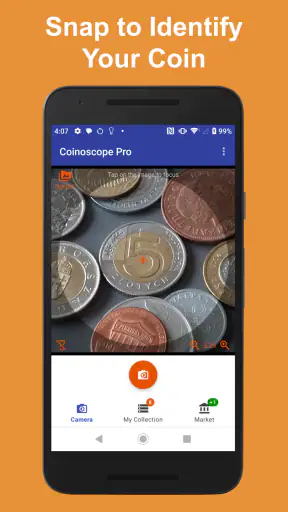 Coinoscope: Coin identifier screenshot 1
