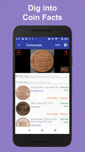 Coinoscope: Coin identifier screenshot