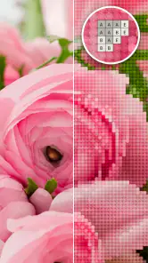 Color by Letter: Sewing game screenshot