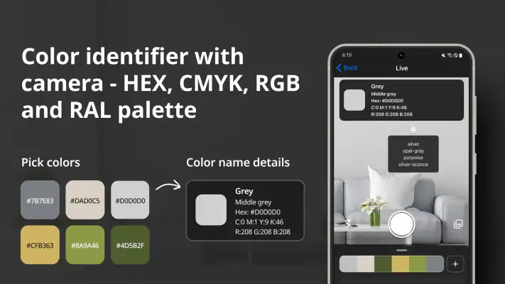 Color Identifier Color Finder screenshot 1