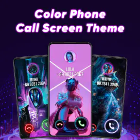 Color Phone Call Screen App screenshot 1