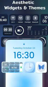 Color Widgets, Theme: iWidgets screenshot