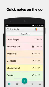 ColorNote Notepad Notes screenshot