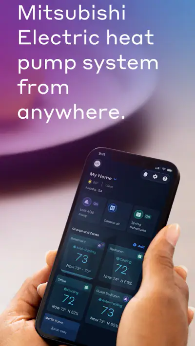 Comfort by Mitsubishi Electric screenshot 1
