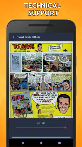 Comic Book Reader (cbz/cbr) screenshot