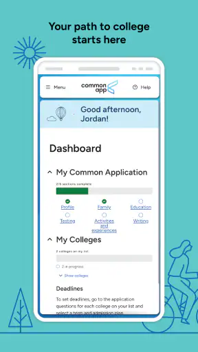 Common App screenshot 1
